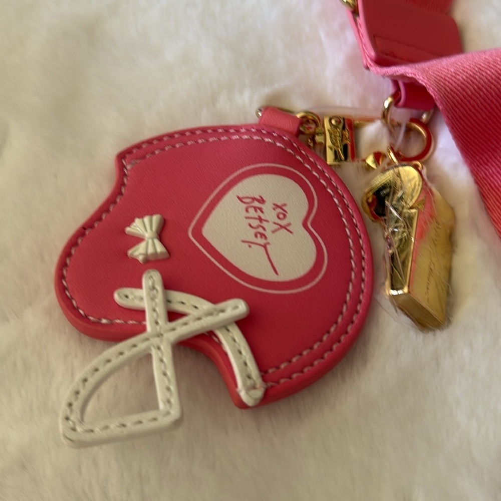 🎀🏈Betsey Johnson Kitsch Crossbody Football XOTOSS NWT 🏈🎀 - Picture 3 of 15